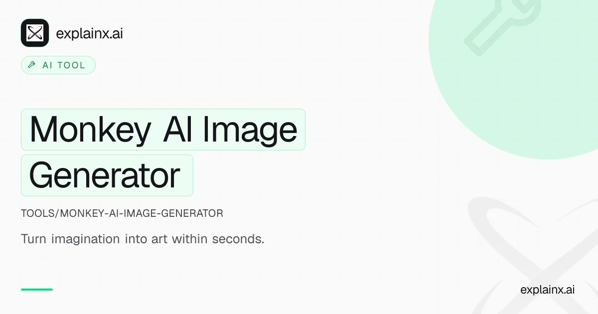 Monkey AI Image Generator — AI tool | explainx.ai | explainx.ai
